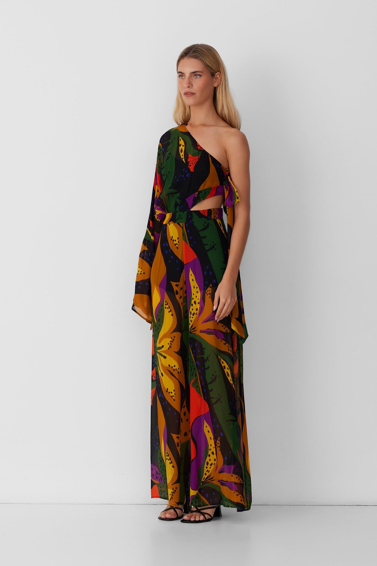 THE WOLF GANG Furia Kimono Jumpsuit de janeiro