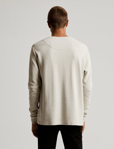 MR SIMPLE Smith LS Waffle vintage white