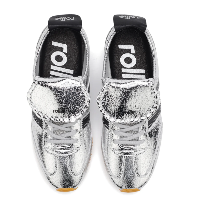 ROLLIE Shift Silver Sneakers chrome/black