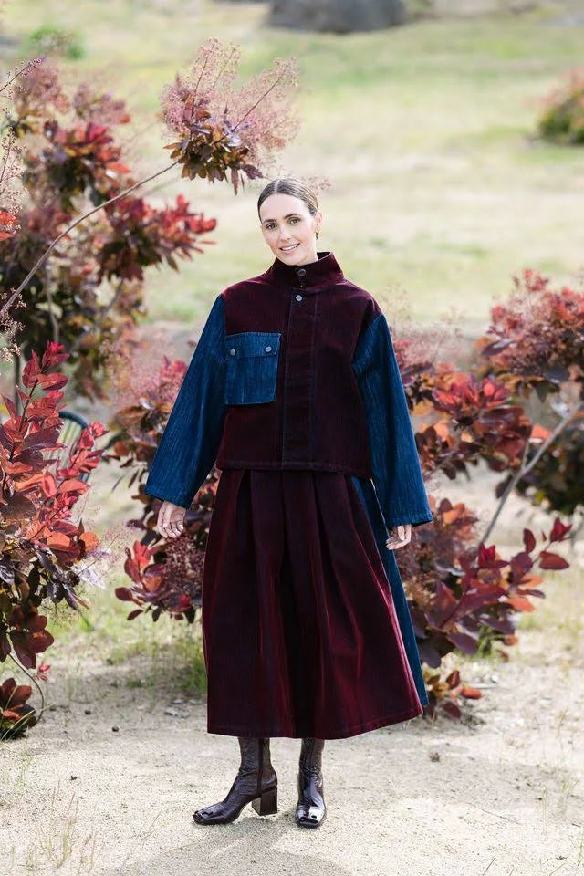 M.A. DAINTY Barnett Jacket moss