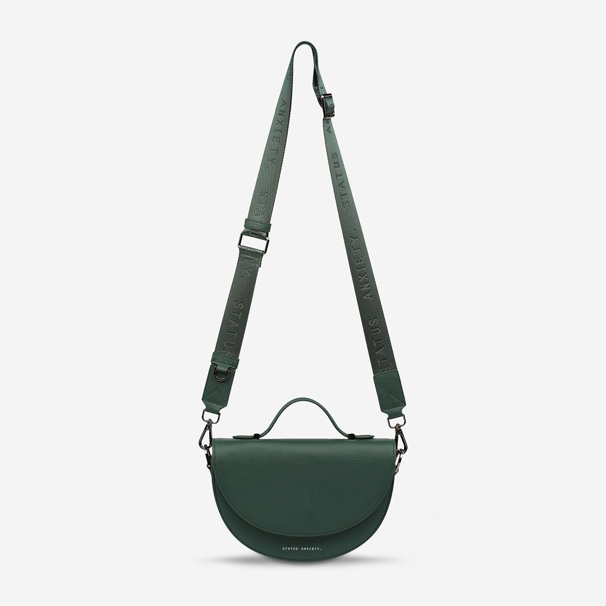 STATUS ANXIETY All Nighter With Webbed Strap green