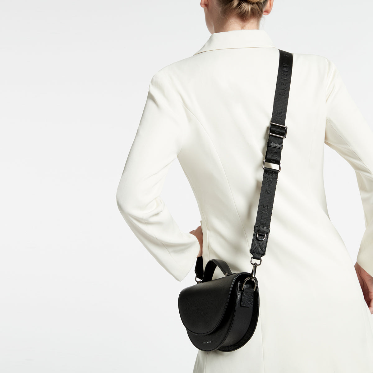 STATUS ANXIETY All Nighter With Webbed Strap black