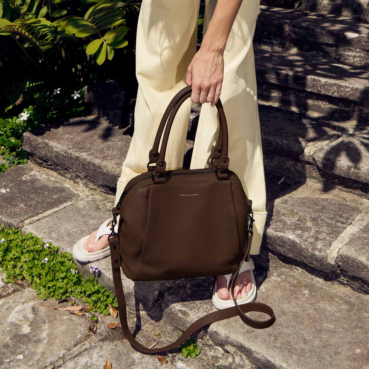 STATUS ANXIETY Force of Being Bag cocoa