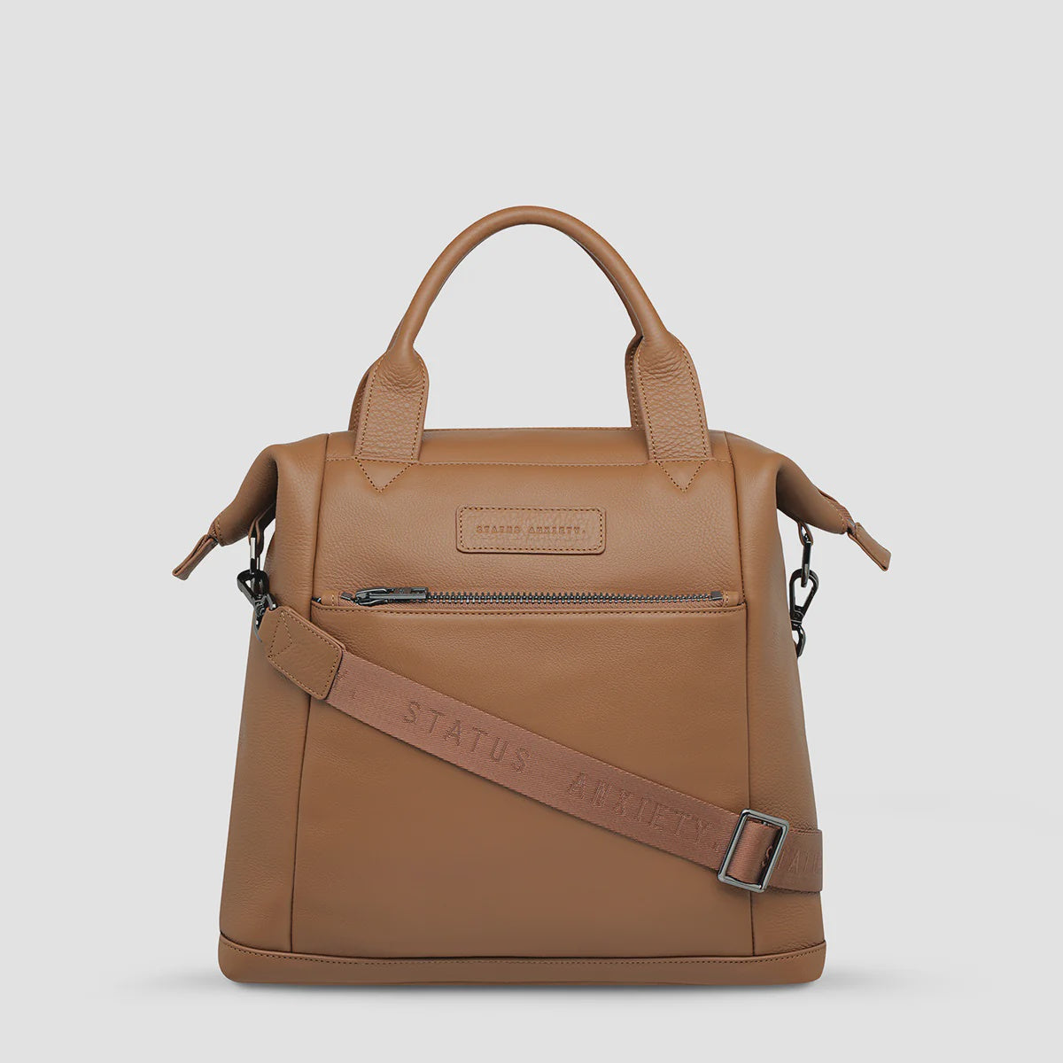 STATUS ANXIETY Mini Waves Bag camel
