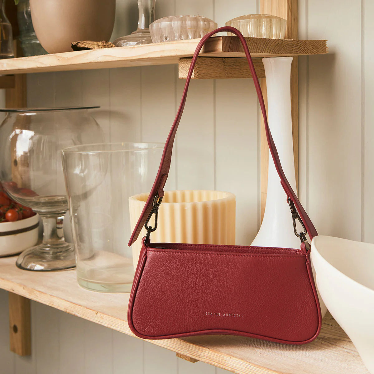 STATUS ANXIETY Polaris Bag rouge