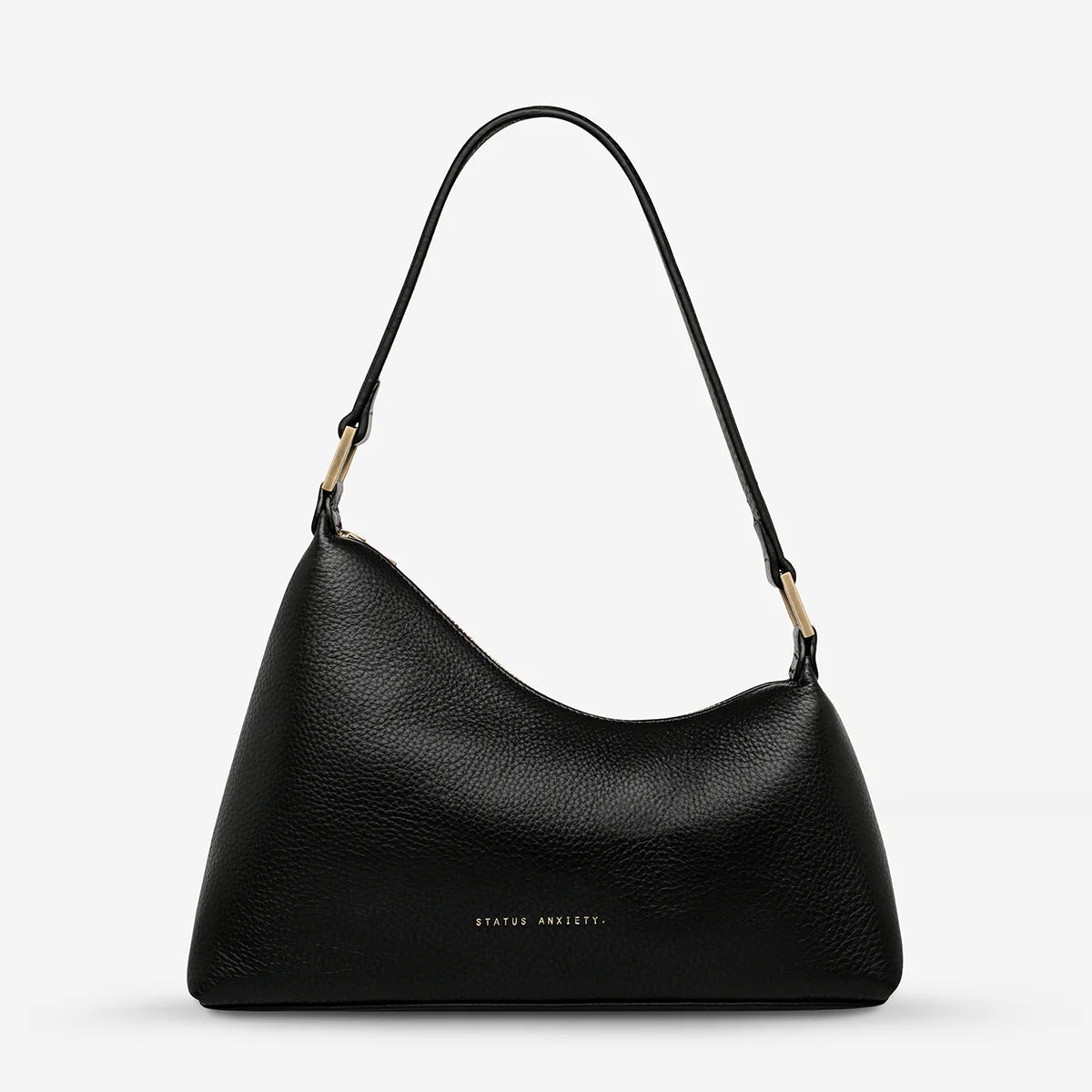 STATUS ANXIETY Reverie Bag black brushed gold
