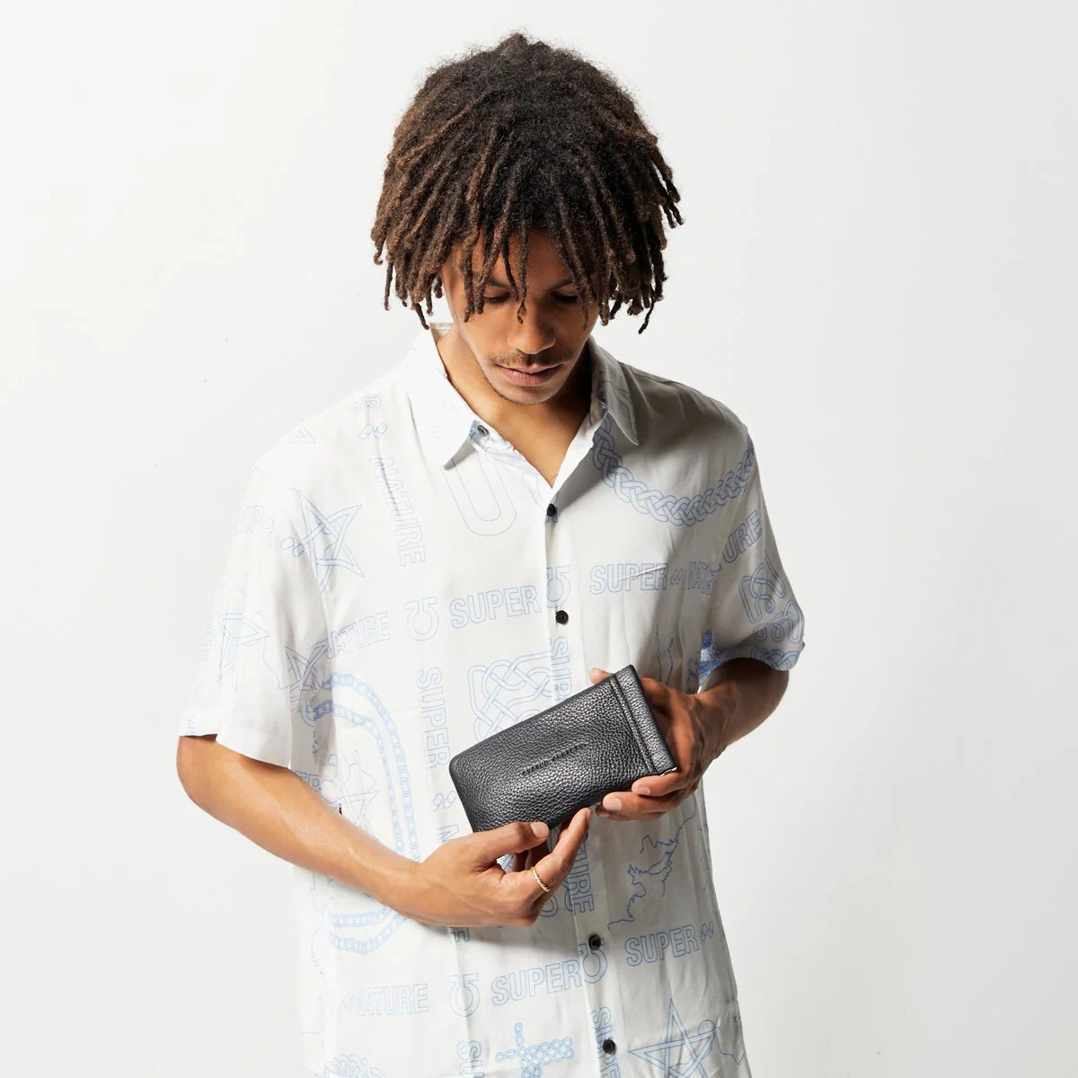 STATUS ANXIETY Keepsake Sunglasses Pouch black