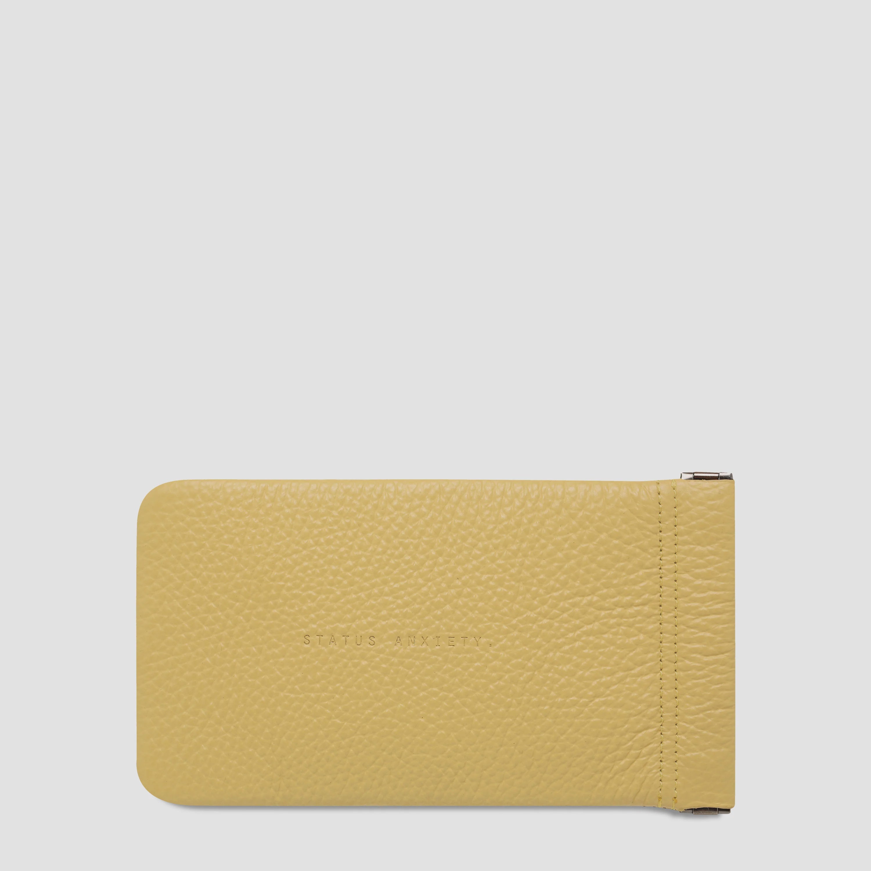 STATUS ANXIETY Keepsake Sunglasses Pouch buttermilk