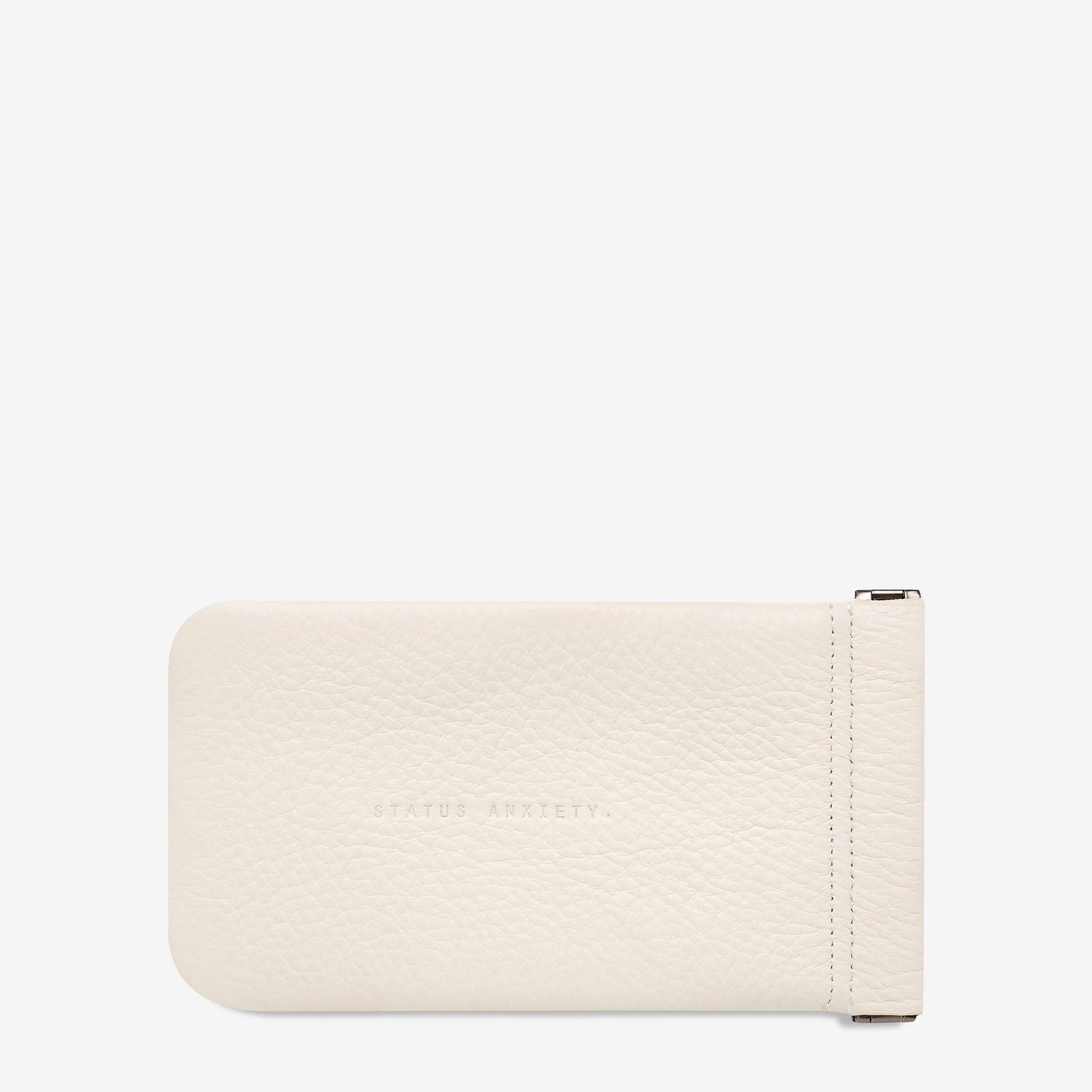 STATUS ANXIETY Keepsake Sunglasses Pouch chalk