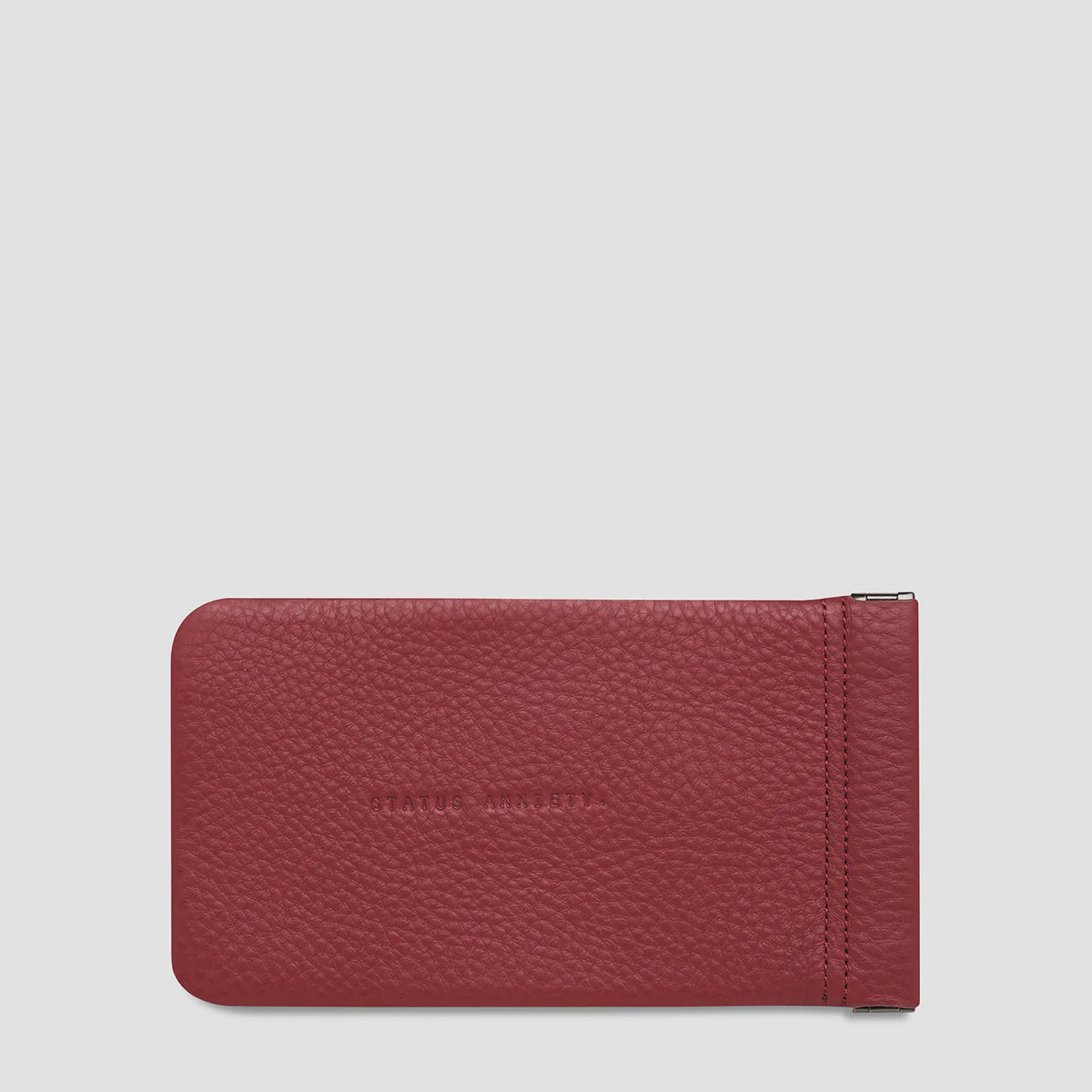 STATUS ANXIETY Keepsake Sunglasses Pouch rouge