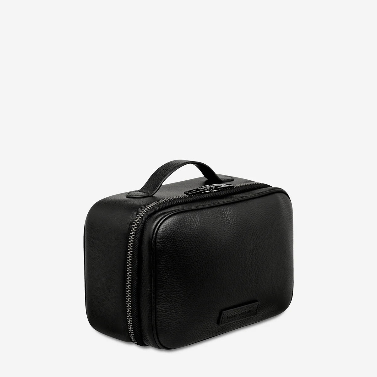 STATUS ANXIETY Farther Away Toiletry Bag black