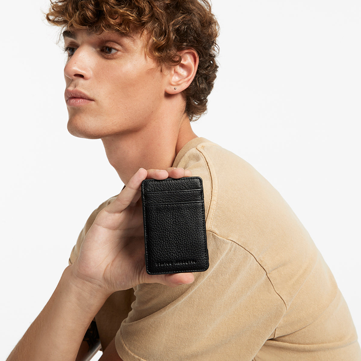 STATUS ANXIETY Flip Wallet black