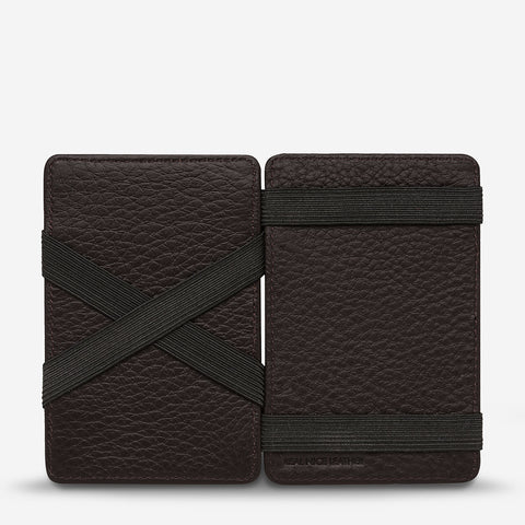 STATUS ANXIETY Flip Wallet chocolate