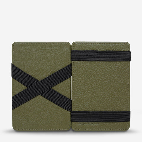 STATUS ANXIETY Flip Wallet khaki