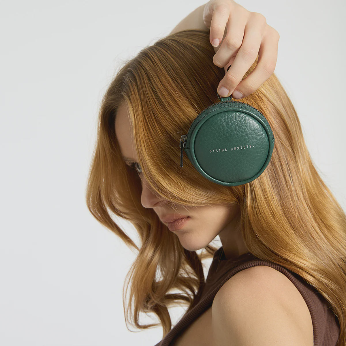 STATUS ANXIETY Go With Me Pouch teal