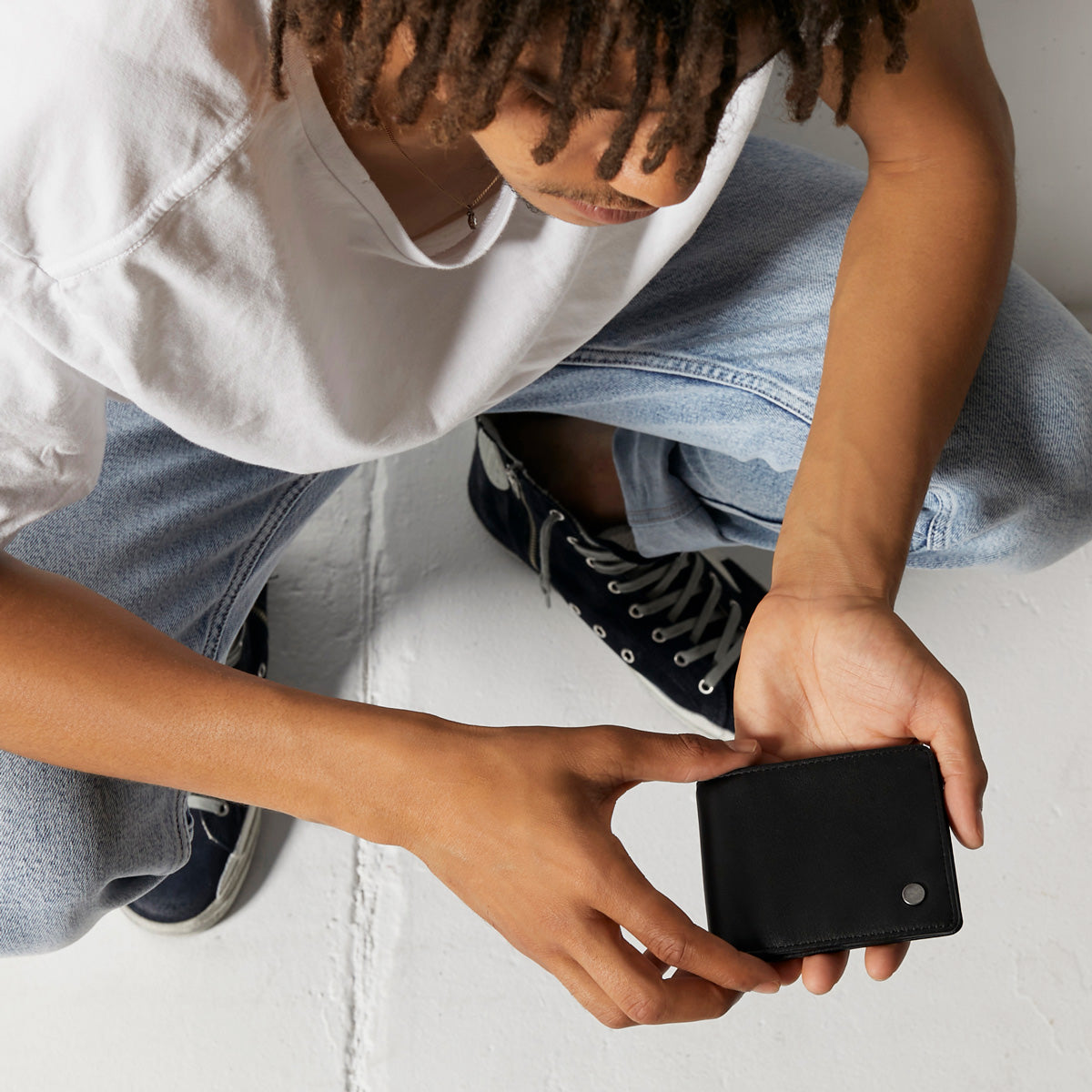 STATUS ANXIETY Leonard Wallet black