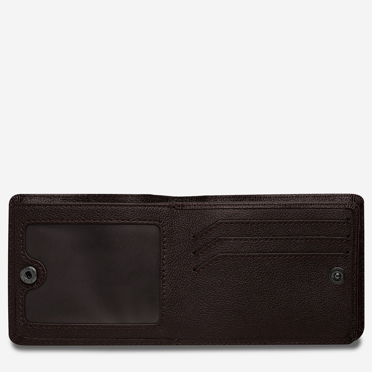 STATUS ANXIETY Leonard Wallet chocolate