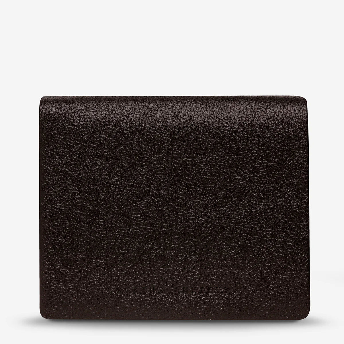 STATUS ANXIETY Nathaniel Wallet chocolate