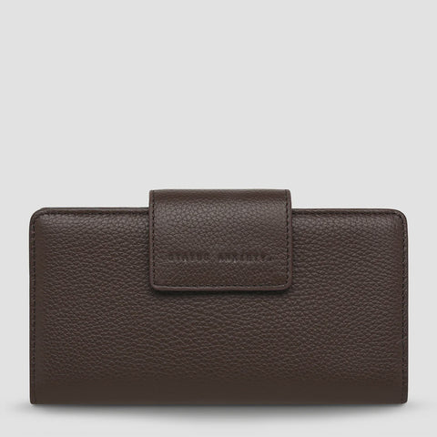 STATUS ANXIETY Ruins Wallet cocoa