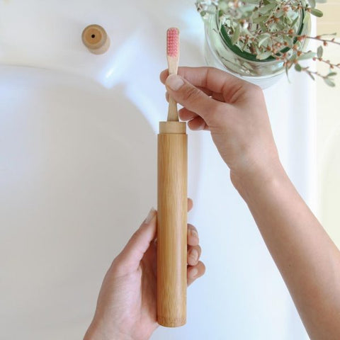 ECO SHOP CO Bamboo Toothbrush Cover