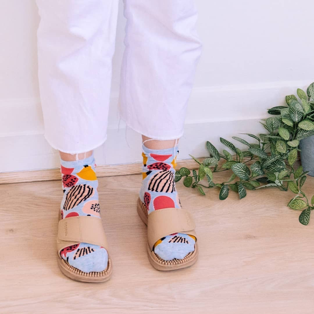 MASEUR Invigorating Massage Sandal beige