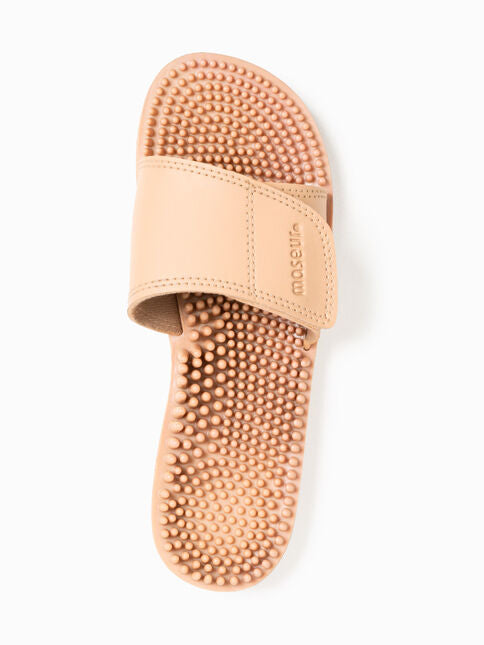 MASEUR Invigorating Massage Sandal beige