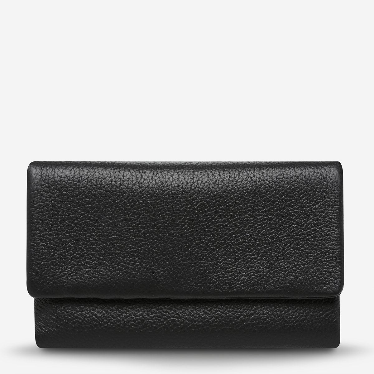 STATUS ANXIETY Audrey Wallet black pebble