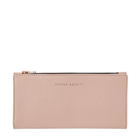 STATUS ANXIETY In The Beginning Wallet dusty pink