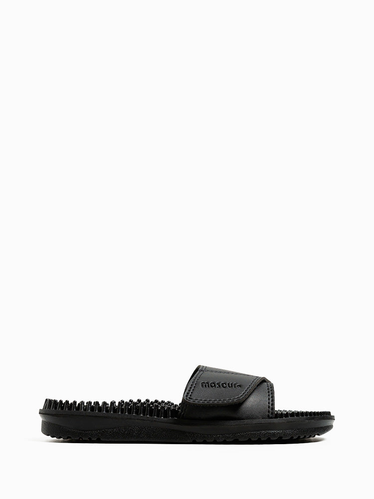 MASEUR Invigorating Massage Sandal black