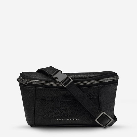 STATUS ANXIETY Best Lies Bum Bag black