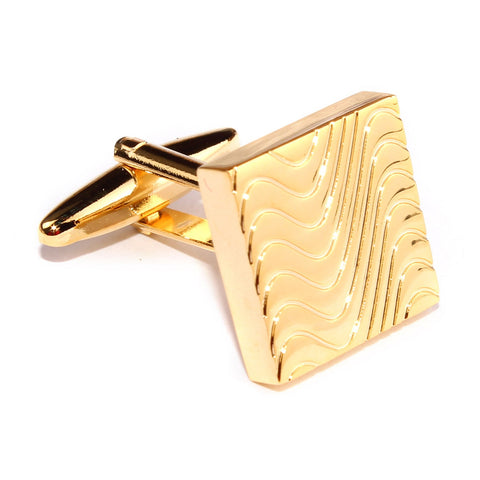 OTAA Wave Cufflinks gold