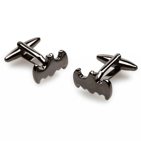 OTAA Black Bat Cufflinks rhodium plating and gunmetal