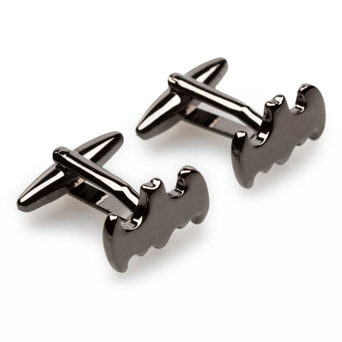 OTAA Black Bat Cufflinks rhodium plating and gunmetal