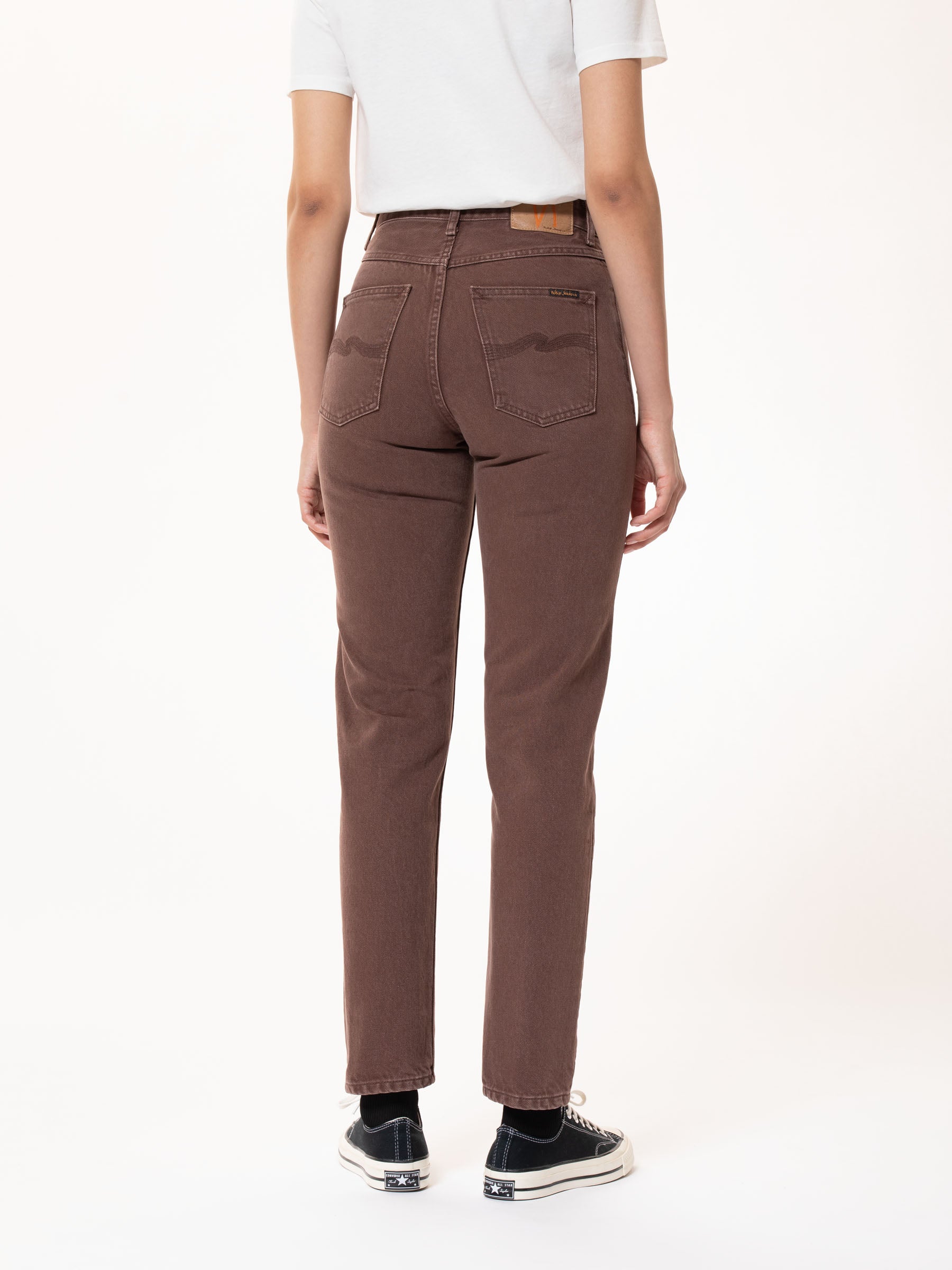 NUDIE JEANS Breezy Britt washed cinnamon