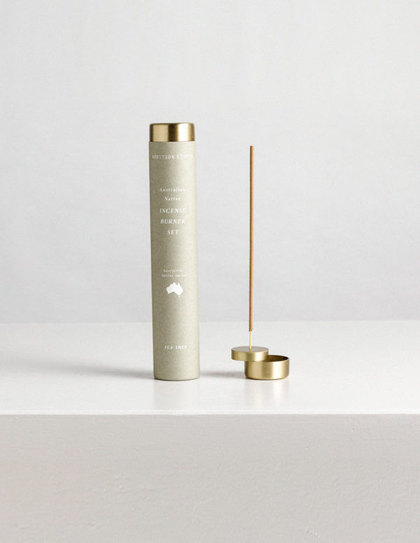 ADDITION STUDIO Incense Burner Set tea tree