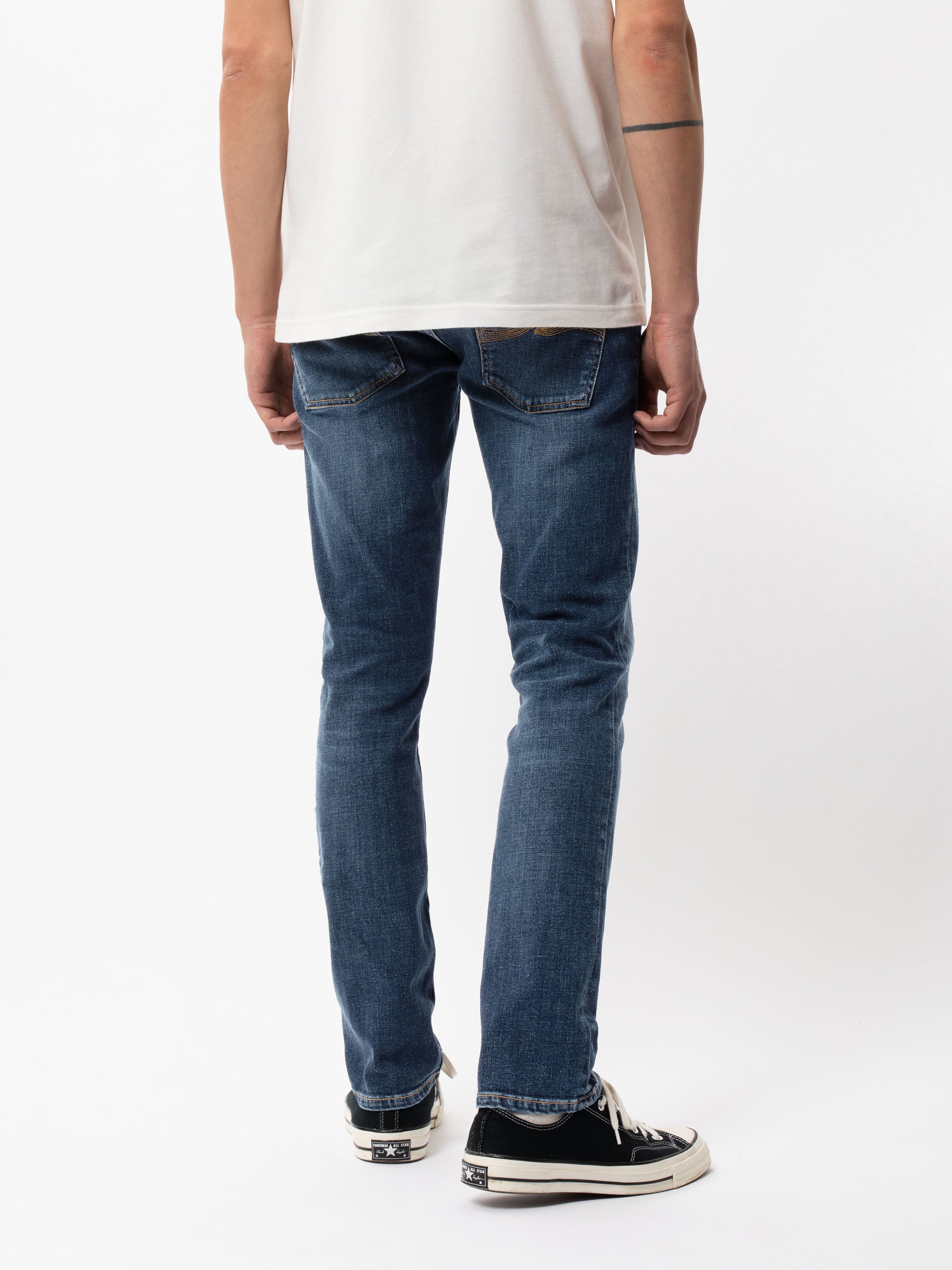 NUDIE JEANS Grim Tim indigo myth