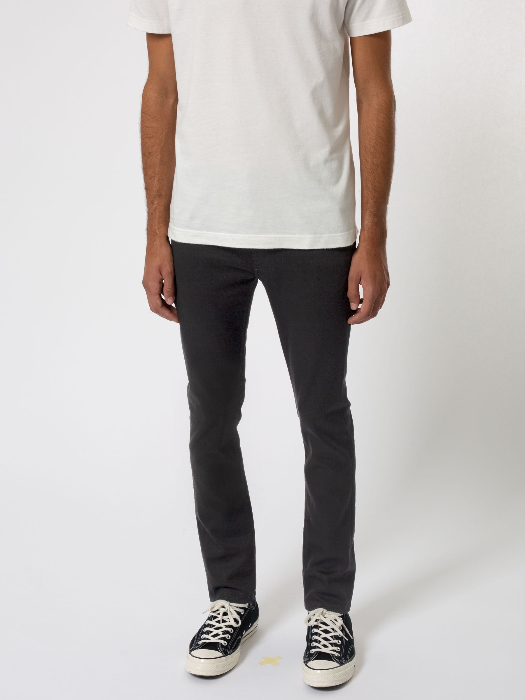 NUDIE JEANS Lean Dean dry everblack