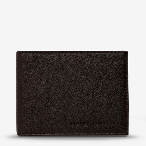 STATUS ANXIETY Noah Wallet chocolate