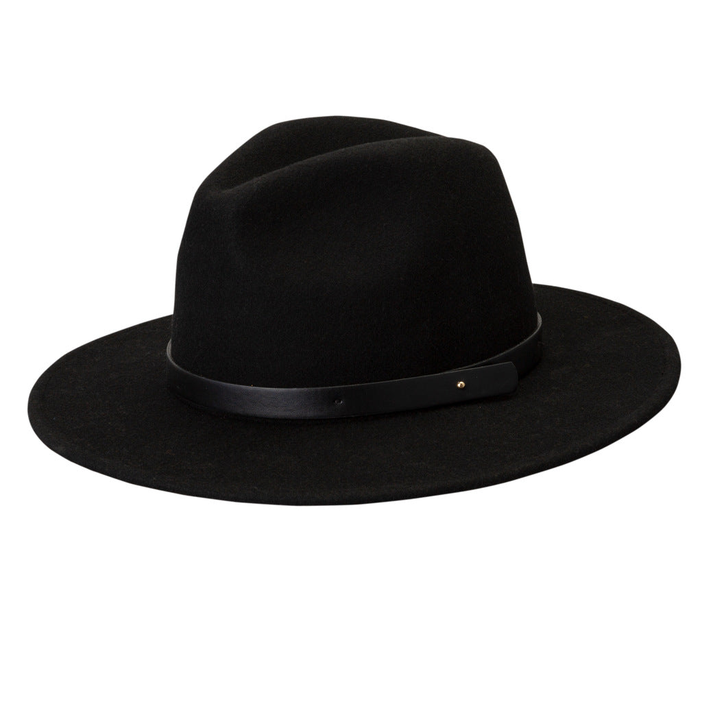 BRKLYN STANDARD Harlow Fedora black
