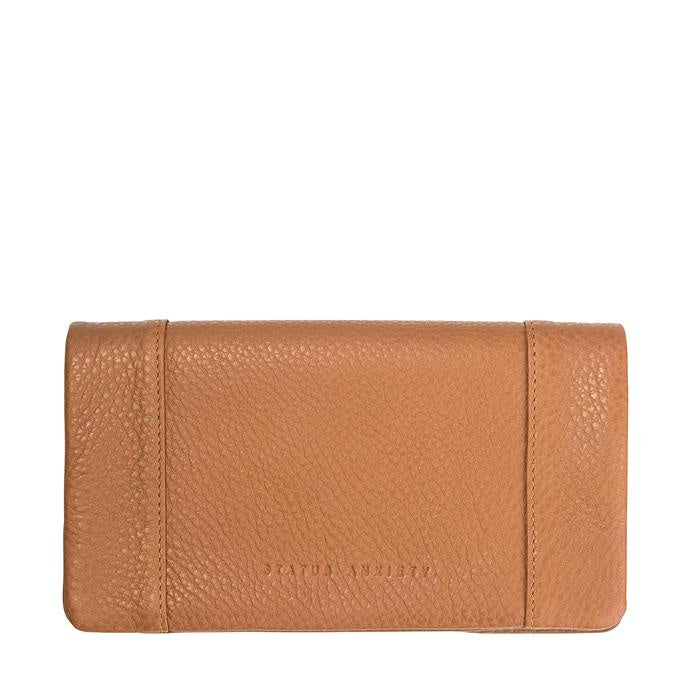 STATUS ANXIETY Some Type of Love Wallet Tan