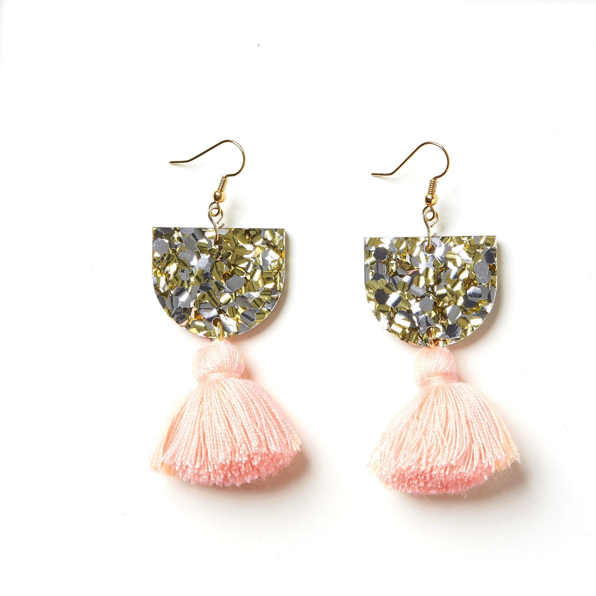 EMELDO DESIGN Annie Earring gold silver with peach