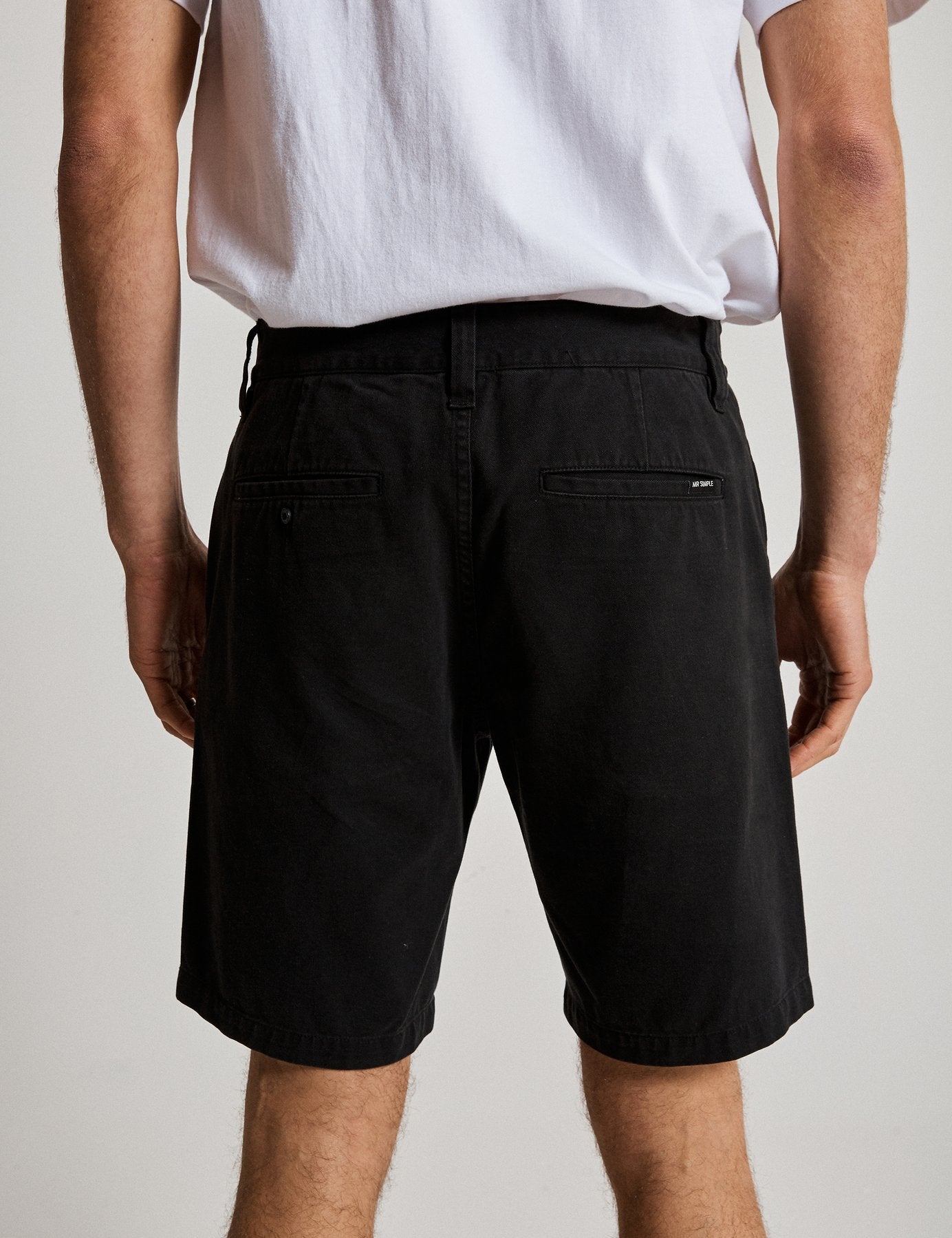 MR SIMPLE Chino Shorts black