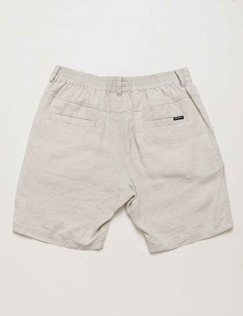 MR SIMPLE Tanner Linen Short natural