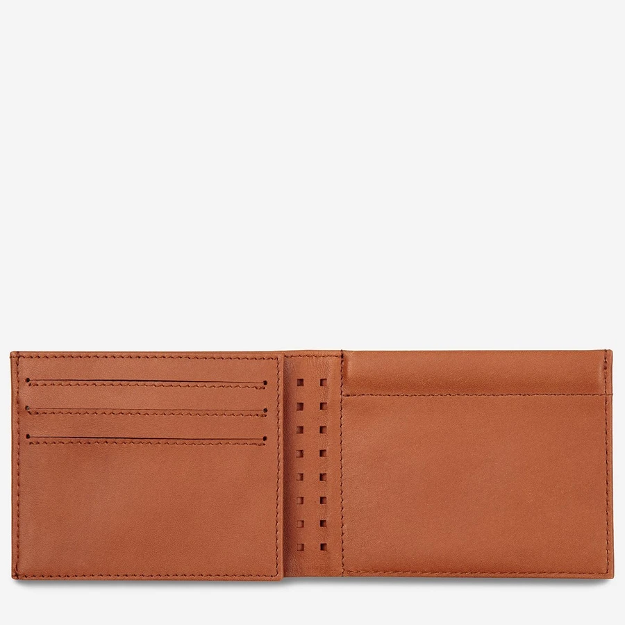 STATUS ANXIETY Noah Wallet camel