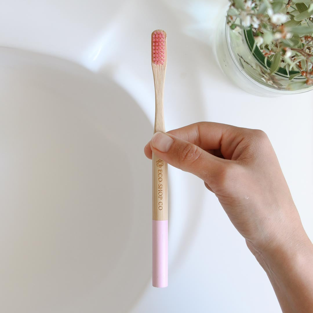 ECO SHOP CO Bamboo Toothbrush soft bristles