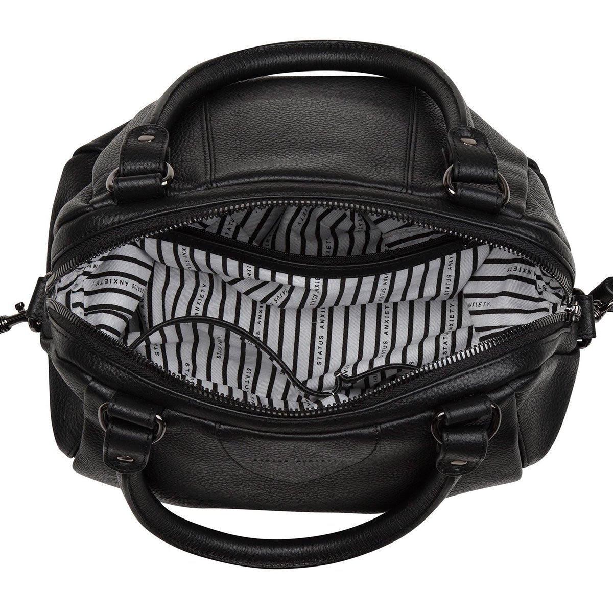 STATUS ANXIETY Force Of Being Bag black