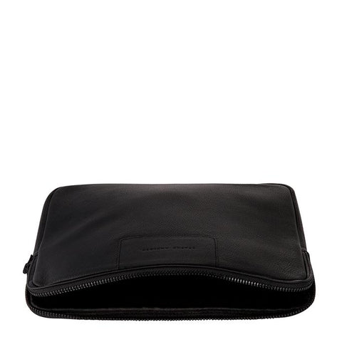 STATUS ANXIETY Before I Leave Laptop Case Black