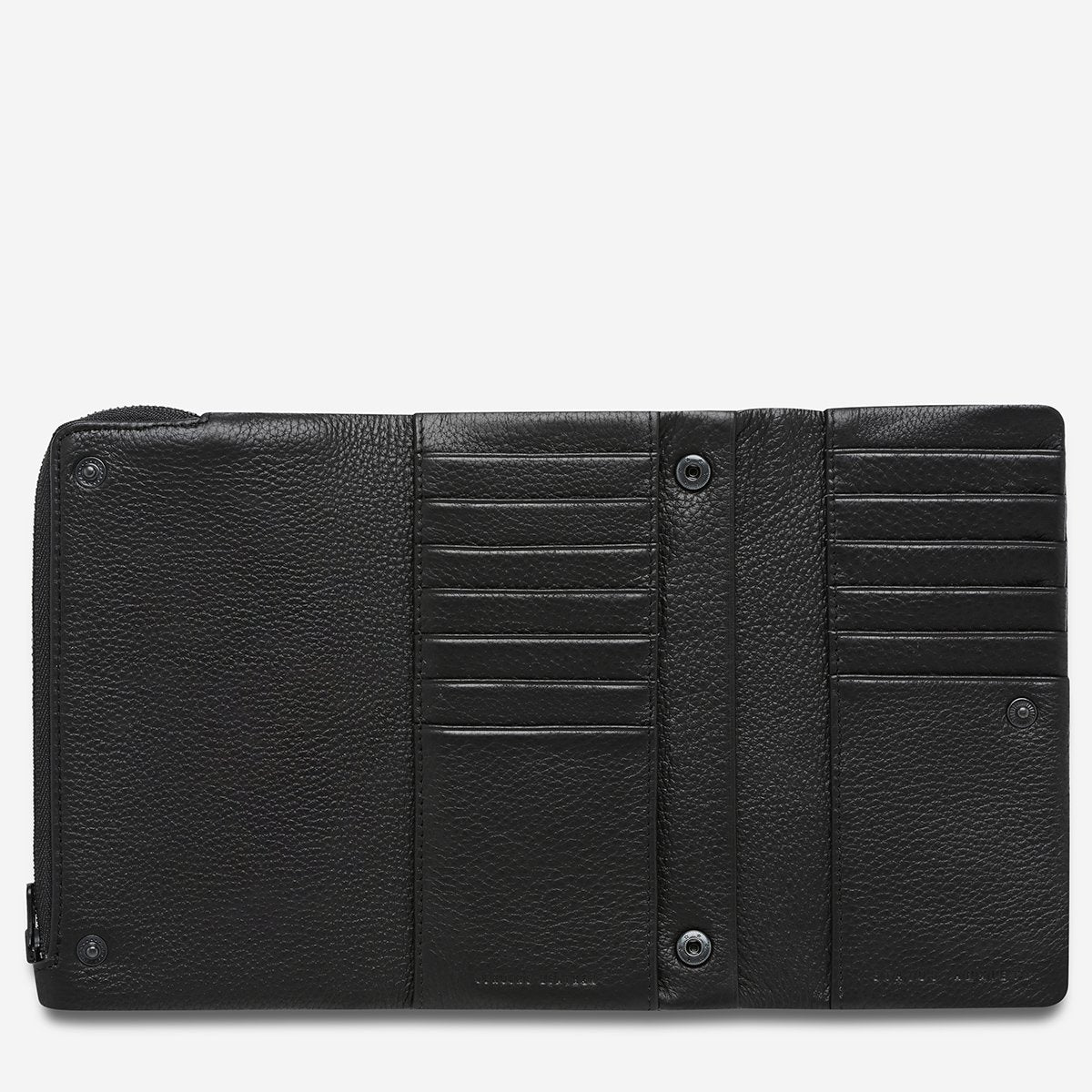 STATUS ANXIETY Audrey Wallet black pebble