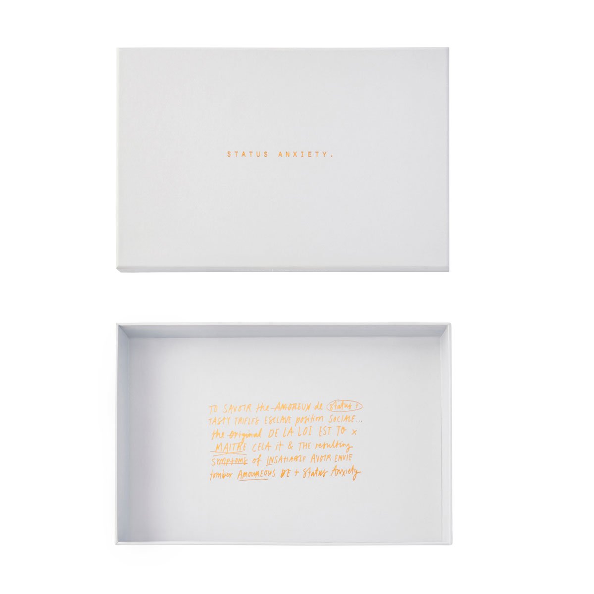 STATUS ANXIETY Remnant Wallet light grey