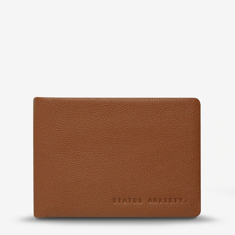 STATUS ANXIETY Jonah Wallet camel